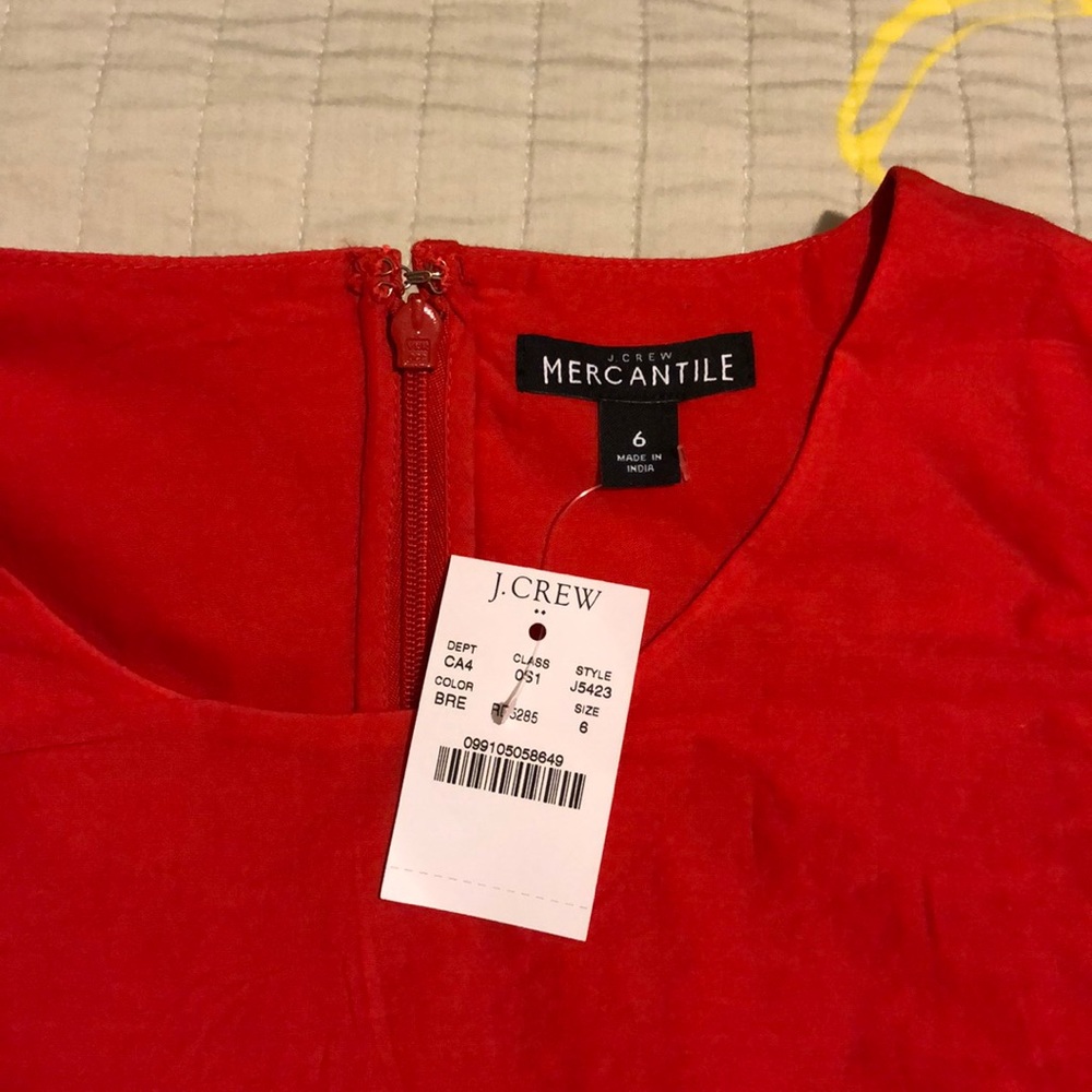 J.Crew Two-Tier Eyelet Dress - Picture 8 of 8